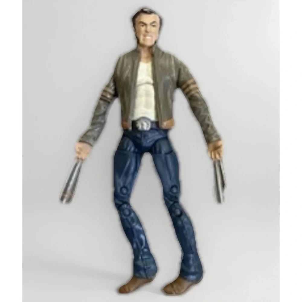 Marvel Universe X-Men Origins Wolverine Tan Biker Jacket Logan‎ 3.75